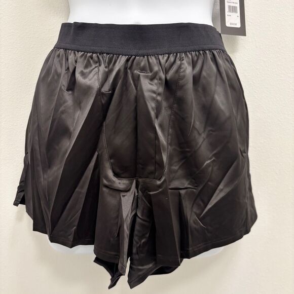 NWT Frederick's of Hollywood Ginny 2 Pc Sleep Set Black Satin Womens Medium - Picture 10 of 14